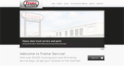 Desktop Screenshot of frameservice.com